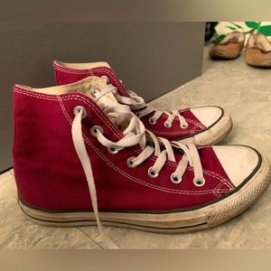 Converse Chuck Taylor All Star High Top Sneakers Size 6 Mens/ Size 8 Womens